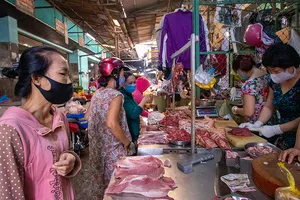 Giá heo trong nước hạ nhiệt, heo Thái Lan thất thủ