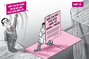 Bị hại rút đơn, bị cáo được trả tự do tại tòa