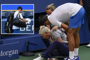 Cú đánh ‘chết người’ tan tành giấc mơ của Djokovic