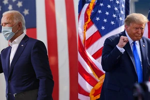 Bầu cử Mỹ: Ông Trump gấp rút giành phiếu, ông Biden thận trọng