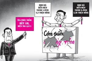 Ly kỳ vụ phá hỏng biển hiệu cơm sườn