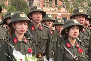 Video: Khai giảng khóa huấn luyện nghĩa vụ tham gia CAND