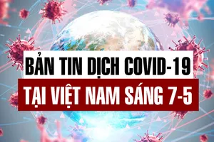 Bản tin COVID-19 tại Việt Nam sáng 7-5