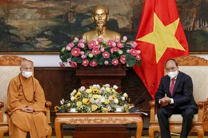 Video: Chủ tịch nước tiếp Đoàn đại biểu Giáo hội Phật giáo