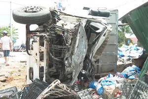 Video: Xe tải mất thắng gây tai nạn liên hoàn khiến 5 người thương vong