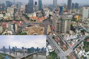 Video: Các công trình trọng điểm của TP.HCM nhìn từ trên cao