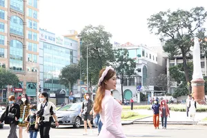 Video: TP.HCM vắng người vào ngày Tết Dương lịch 2022