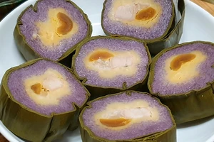 Video: Bánh tét lá cẩm - Món ăn ngày Tết đậm chất miền Tây