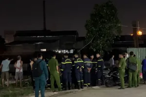 Video: Nam công nhân bị đuối nước khi đang làm việc ở bờ kênh