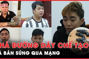 Phá đường dây chế tạo và bán súng qua mạng ở Bình Dương