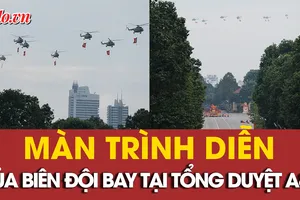 Những hình ảnh tuyệt đẹp của biên đội bay tại buổi Tổng duyệt A80 