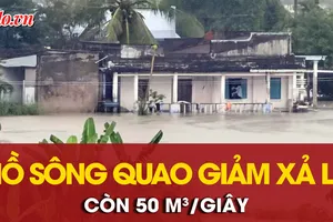 Thông báo giảm xả lũ Hồ Sông Quao, người dân cần chuẩn bị gì? 