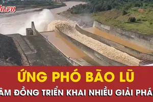 Thủy điện tại Lâm Đồng đồng loạt hạ mực nước hồ, sẵn sàng ứng phó bão lũ