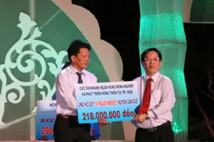 Agribank chung tay giúp đỡ người nghèo huyện Cần Giờ