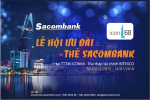 Lễ hội ưu đãi thẻ Sacombank