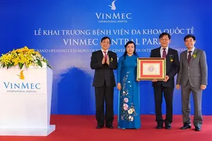 Ra mắt BV Đa khoa Quốc tế Vinmec Central Park