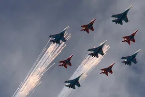 Hoành tráng lễ diễu binh kỷ niệm Ngày Chiến thắng ở Nga