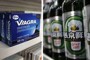 Hàng ngàn chai rượu Trung Quốc có pha chất của Viagra