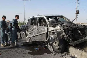 Đánh bom giữ thủ đô Afghanistan, 112 người bị thương