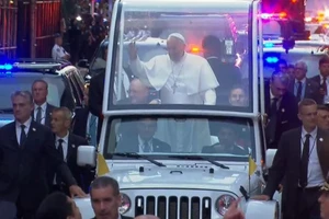 Thành phố New York đón Giáo hoàng như đón tiếp Tổng thống