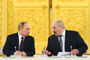 Putin gặp lãnh đạo Belarus bàn kế hoạch xây căn cứ không quân