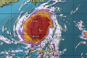 Siêu vòi rồng Koppu đổ bộ vào Philippines