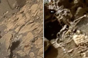 Phát hiện 'xương người sao Hỏa'