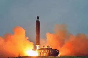 Triều Tiên phóng 3 tên lửa, tầm bắn 'bao phủ' toàn Hàn Quốc