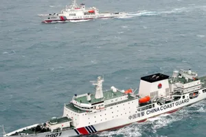 ‘Tất cả tàu Trung Quốc đã rời bãi cạn Scarborough’