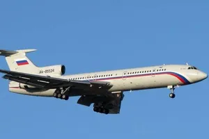 Nga hủy bỏ tất cả chuyến bay của Tu-154 sau tai nạn