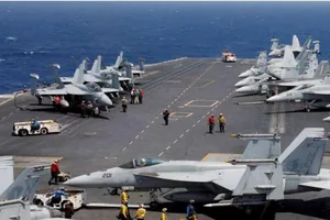 Mỹ-Nhật tập trận hải quân cảnh cáo Triều Tiên