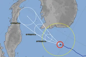 Các cơ quan khí tượng quốc tế dự báo về bão Tembin 