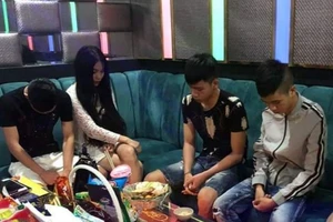 22 người dương tính ma túy trong quán karaoke LASVEGAS