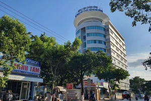 Bệnh nhân từng chăm bệnh ở Bệnh viện Chỉnh hình và Phục hồi chức năng Đà Nẵng. Ảnh: TẤN VIỆT