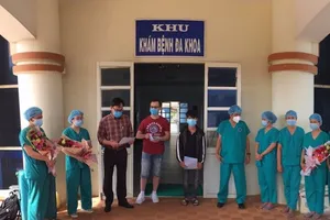 Hai ca nhiễm COVID-19 điều trị ở Quảng Ngãi được điều trị thành công.