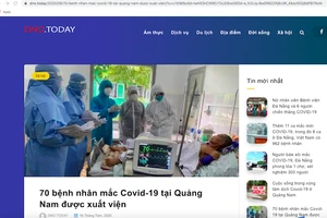 Bác thông tin 70 bệnh nhân COVID-19 ở Quảng Nam xuất viện