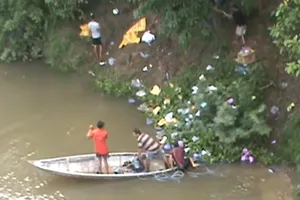 Cứu 2 bạn nữ, thanh niên 17 tuổi chết đuối trên sông Rù Rì