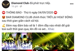 Quán bar ở Quảng Nam hoạt động bất chấp lệnh cấm