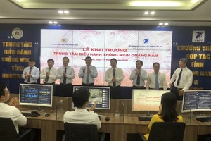 Quảng Nam: Khai trương Trung tâm điều hành thông minh