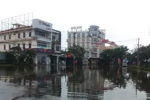 Quảng Nam: Nhiều nơi vẫn ngập sâu, nước sông báo động 3