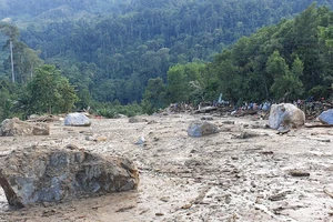 Thêm vụ sạt lở xảy ra ở Quảng Nam, 2 người thương vong