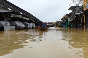 Quảng Nam: Mưa lớn, thuỷ điện xả lũ, nhiều nơi bị ngập