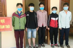 5 người nhập cảnh trái phép vào Quảng Nam
