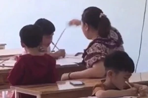 Phòng GD&ĐT TP Quảng Ngãi thông tin clip cô giáo đánh học sinh