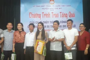 Quảng Nam: Thu thập thông tin làm từ thiện của ca sĩ Thuỷ Tiên gửi Bộ Công an 