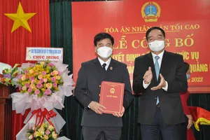 Quảng Nam có tân phó chánh án 