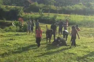 Về nhà ngoại ăn cưới, 2 anh em tử vong khi tắm suối