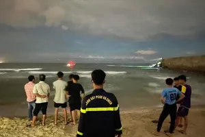 2 người tử vong, mất tích khi tắm biển Quảng Ngãi