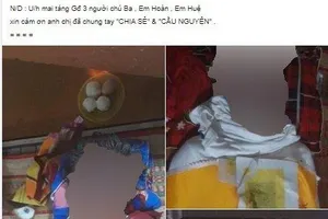 Lấy hình vụ tai nạn 6 người chết từ hơn 2 năm trước để kêu gọi từ thiện