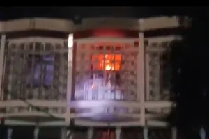 Cháy nổ trong trụ sở 1 Phòng Giáo dục và Đào tạo ở Quảng Ngãi